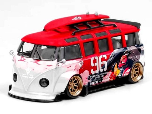 VW Volkswagen T1 Kombi - Widebody - Akiba - LF Modelli 1:64 - Foto 5 di 6