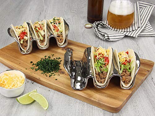 Porcelain Taco Holder, White (1) - Picture 3 of 5
