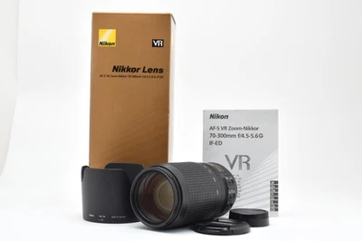 [Presque inutilisé] Objectif Nikon AF-S VR Zoom 70-300 mm f/4,5-5,6 G IF-ED J... - Photo 1/4