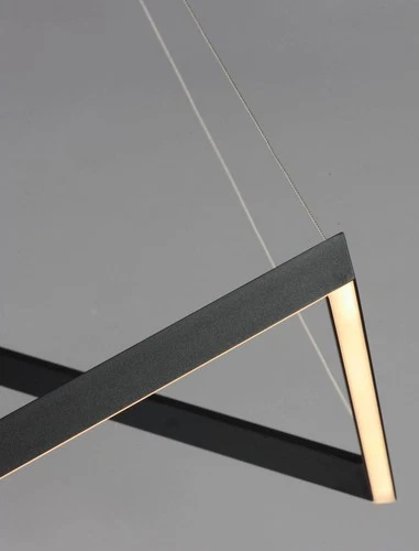 ET2 Stealth 21 1/4" Wide Black LED Pendant Light - Picture 5 of 10