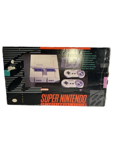 Super Nintendo Box Only rough Condition