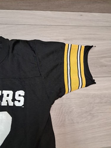 Vintage 70s #32 Pittsburgh Steelers NFL Sears RAWLINGS Jersey Kids 14-16 L - Picture 9 of 21