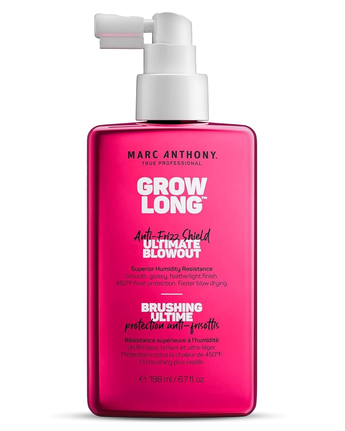 Marc Anthony Anti-Frizz Shield Ultimate Blowout Spray, Grow 