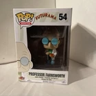FUNKO POP ANIMATION  IN BOX #54 FUTURAMA PROFESSOR FARNSWORTH   &