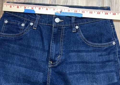 Jeans uomo Levi’s 511 slim lavaggio scuro elasticizzato taglia 16 REG (28x30) - Foto 6 di 8