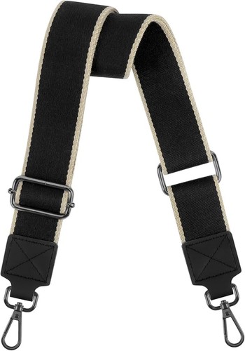 Bandolera de repuesto ancha con correa para monedero, bolso de mano de lona de 1,5" de hombro - Imagen 1 de 6