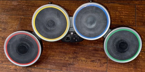 (2) Juego de batería Rock Band PS3 y Xbox batería inalámbrica Harmonix - ¡Solo piezas o reparación! - Imagen 5 de 5
