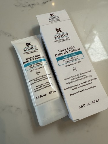 Kiehl's Ultra Light Daily UV Defense Aqua Gel SPF 50 PA++++ - 60ml RRP £46 - Picture 9 of 9