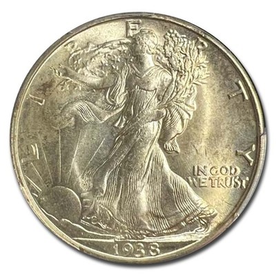 1938-D Walking Liberty Half Dollar MS-66 PCGS | eBay
