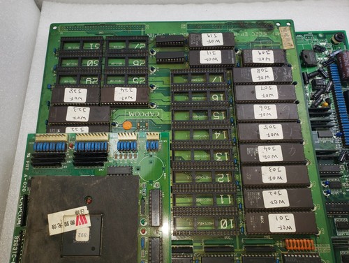 Warriors of Fate CPS Board PCB Arcade Video Game Circuit Board Capcom 1991 - Picture 10 of 13