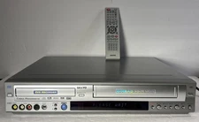 SANYO DRW-1000 VCR/DVD Recorder With Remote Tested And Working