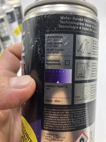 Pintura en aerosol profesional Liquitex dioxazina púrpura - 400 ml BC 1 - Imagen 8 de 9