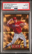 1997 New Pinnacle #172 Scott Rolen Museum Collection PSA 8 RC