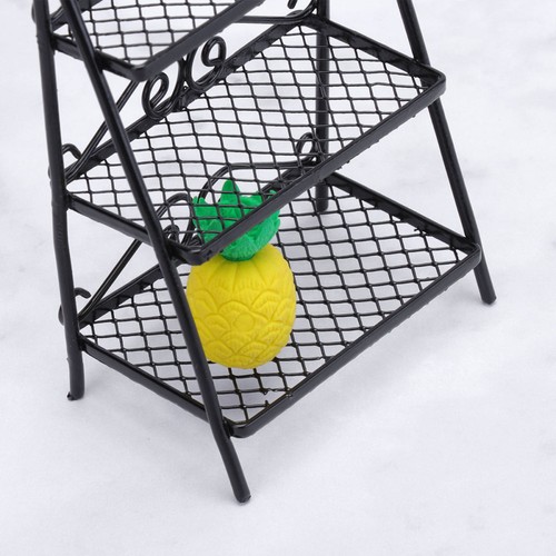 1 stück Mini Haus Schuhregal Indoor und Outdoor Lagerregal Regal Miniatur - 第 12/12 張圖片