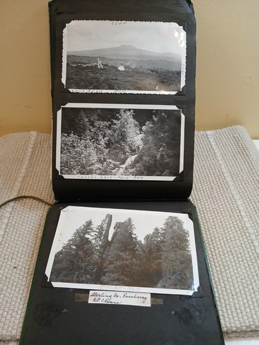 Álbum de fotos vintage en blanco y negro de los años 1940/50 fotos de viajeros de Estados Unidos -C2 - Imagen 19 de 20