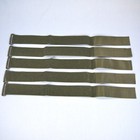 5 Leviton Hook and Loop Patch Cord Cable Vertical Tie Straps 3"-9" 45224-RCS
