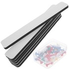  1 Set of Bulletin Board Strips Felt Pin Board Bar Strips Bulletin Board for