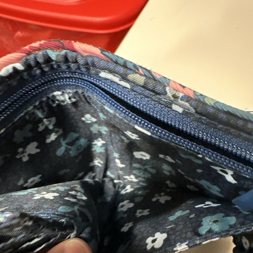 Vera Bradley Cabbage Rose Geldbörse RFID Tri Fold - Bild 6 von 7