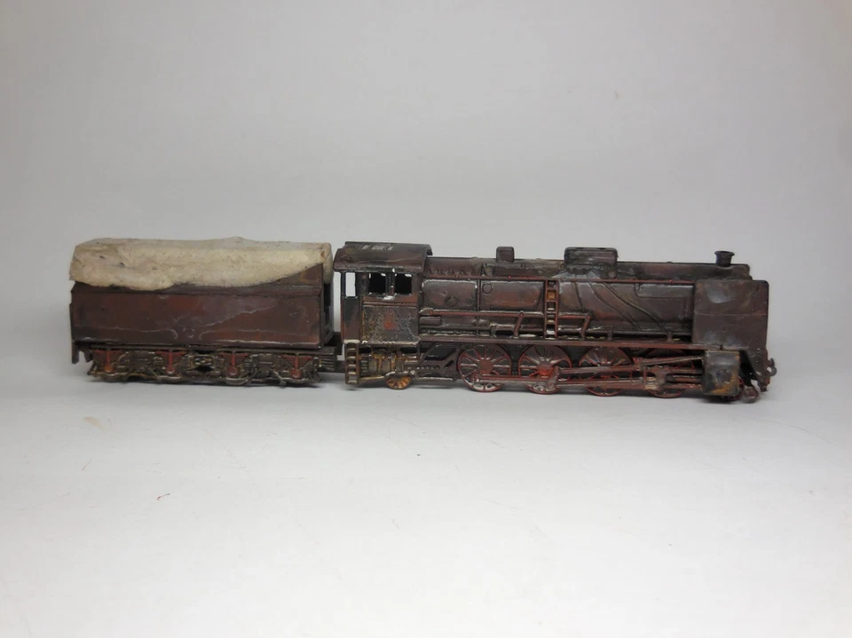 Ausgemusterte polnische Dampflok Pt 47 gealtert, Spur N - Bild 1 von 4
