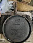 Wagner's 1891 Original Cast Iron Cookware Pan  8 1/2 Inch Griddle USA Made