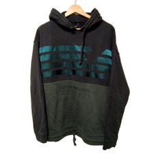 EMPORIO ARMANI - Dark Green Men's Hoodie