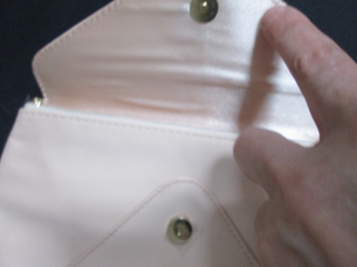 GIORGIO ARMANI BEAUTY NUDE BOLSA/BOLSA DE MAQUILLAJE PREMIUM CON BOLSA PARA EL POLVO-NUEVO Bolso sin asas Elegante - Imagen 3 de 6