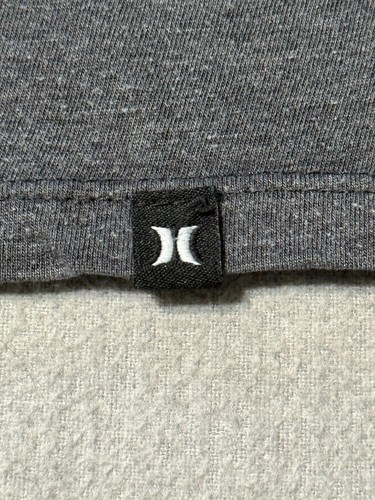 HURLEY -Men's Short Sleeve T-Shirt SIZE L - LARGE - HURLEY - Gray - Logo - Picture 5 of 20