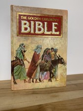 The Golden Children's Bible 1965-1993 Illustrated Color - Hardcover Book ~ VTG