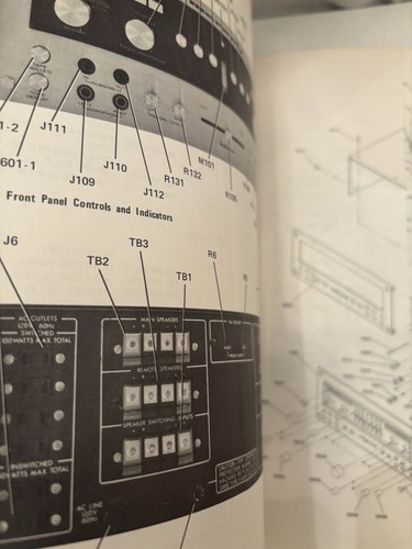 Marantz Model 3800 Stereo Control Console Service Manual W/ Schematic - 第 9/17 張圖片