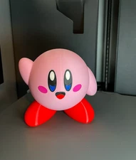 Kirby The Pink Puffball 3D Printed Figure | Nintendo Gaming Decor