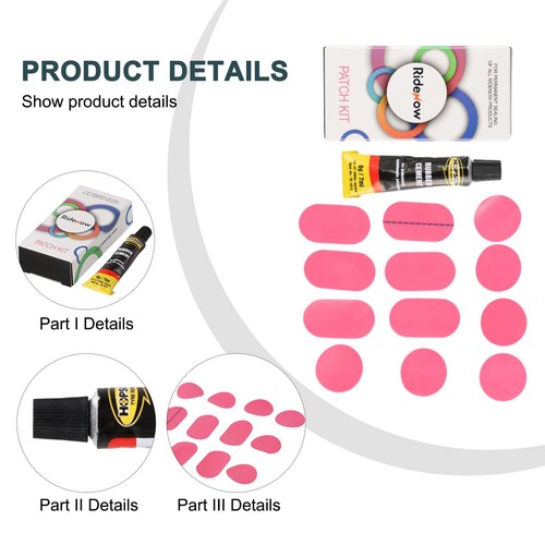 Bike Tire Inner Tube Repair Patch Kit Reliable and Easy Bike Tube Fixes - Picture 14 of 24