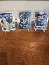 2023 Los Angeles Rams Puka Nacua 3 Card RC Lot.