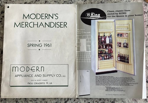 Vintage 1961 Modern’s Merchandiser Catalog New Orleans Rigid Tool King Appliance - Picture 5 of 24
