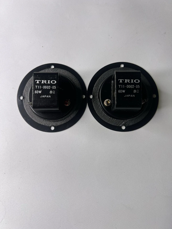 Tweeter Kenwood kl-7080 Hi. Par de controladores OEM Trio T11-0002-05 Foto 2 de 4