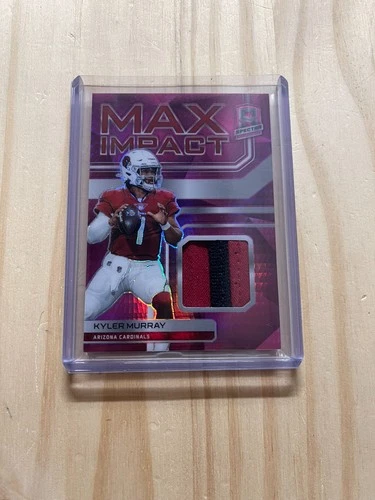 2022 Panini Spectra Kyler Murray Max Impact Neon Pink 15/15 Bookend Cardinals