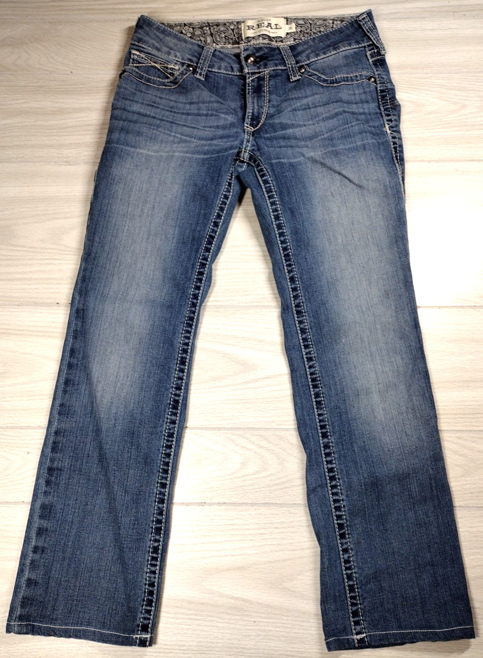 Ariat R.E.A.L. Stretch Icon Stackable Straight Le… - image 1