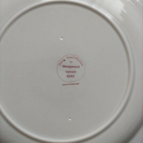 [Excellent] Wedgwood Devon Rose/Devon Rose dinner plate, 2 pieces From Japan - Picture 18 of 19