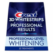 Crest 3D Whitestrips Professional White Teeth Whitening Kit - 20 Treatments