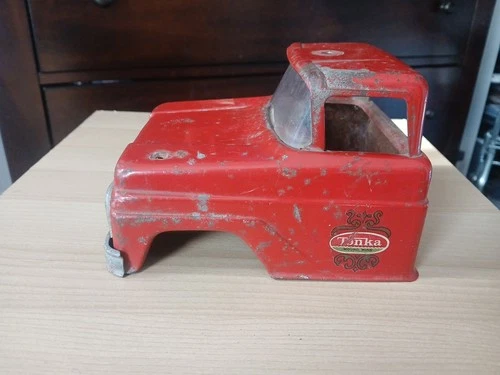Vintage 1963 - 1964 Tonka Fire Truck Semi Cab (Parts)