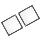 2 PCS Computer Case Magnetic Dustproof Fan Mesh Filter Cover Grill