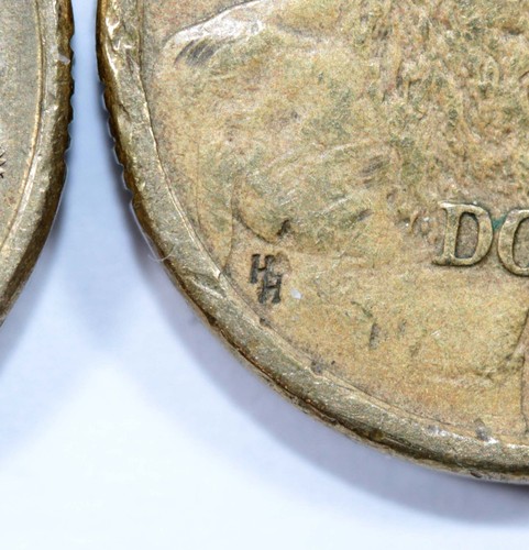 ‘THE HOARD’ 3 AUSTRALIAN $2 COINS USED 2004 2014 ERROR COINS &1998 HH INITIALS - Bild 10 von 15