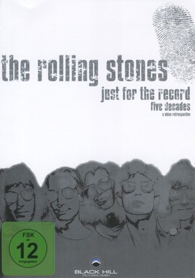 THE ROLLING STONES ''JUST FOR THE RECORD (RE-RELEASE)'' 4 DVD NEU 