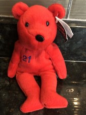 Lot Of 2 Salvino s Bamm Beano s Mark McGwire 25 SAMMY SOSA 21 Plush Bears