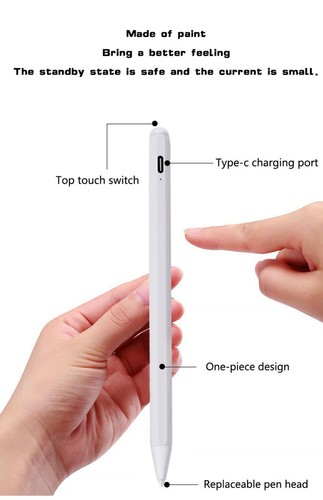 Stylus Pen Pencil For iPad 7th/8th/Mini 5/Pro 11&12.9''/Air 3rd/4th Drawing B - Photo 14/17
