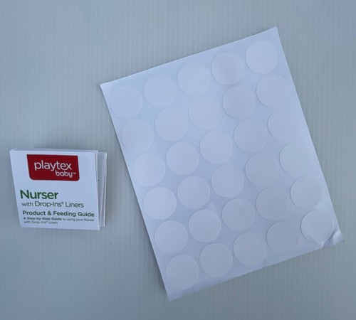 Playtex Baby Newborn Flat Nipple Nurser (2) 8oz (2) 4oz Bottles Drop In Liners - Picture 6 of 12