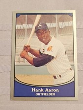 1990 Pacific Legends Baseball Card #1 Hank Aaron Atlanta Braves  #F40611