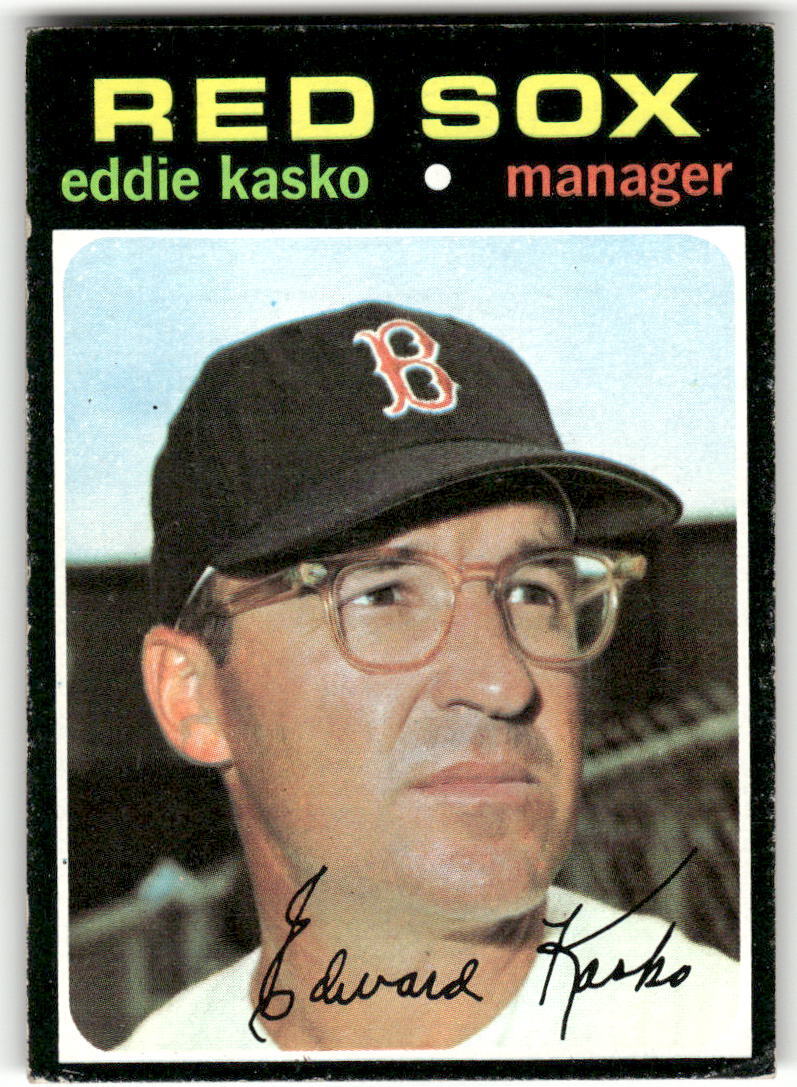 1971 Topps #31 Eddie Kasko - EX