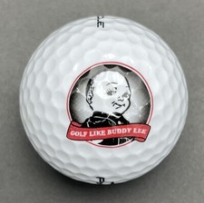 Golf Like Buddy Lee Logo Golf Ball 1 Pinnacle Power Core Pre-Owned