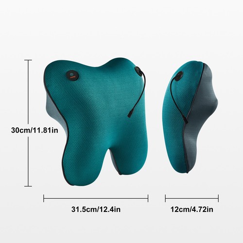 Shiatsu Neck & Back Massage Pillow with Heat Deep Kneading Massage for Shoulder - Picture 15 of 15