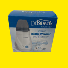 DR. BROWN'S Natural Flow Deluxe Bottle Warmer Sterilizer AC147 2866 TC